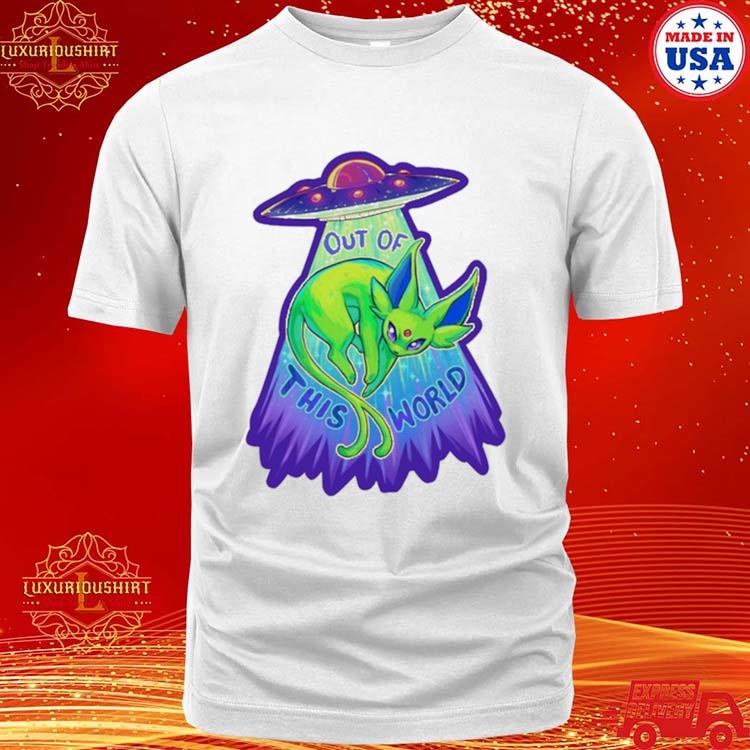 Official Espeon Out Of This World Shirt
