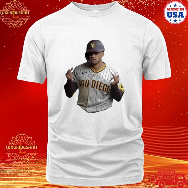 Fernando Tatis Jr Wearing Grish Flipping Someone Off Shirt, hoodie