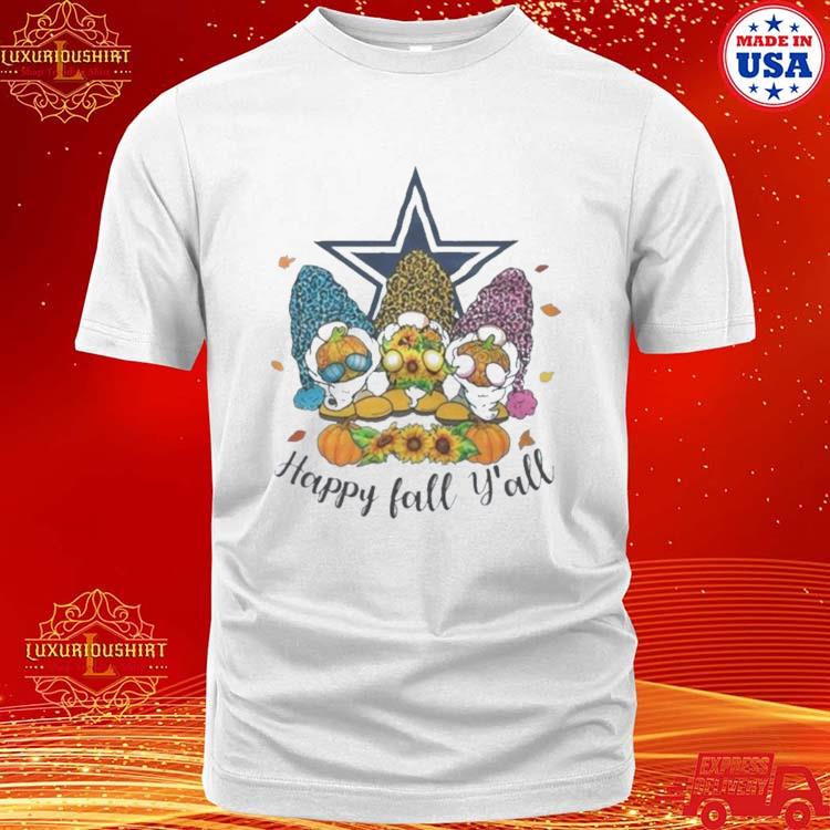 Dallas Cowboys Happy Fall Y'all shirt, hoodie, sweater, long