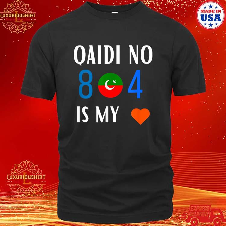 Official Imran Khan Number Qaidi No 804 Is Our Love Pti Supporter T-shirt