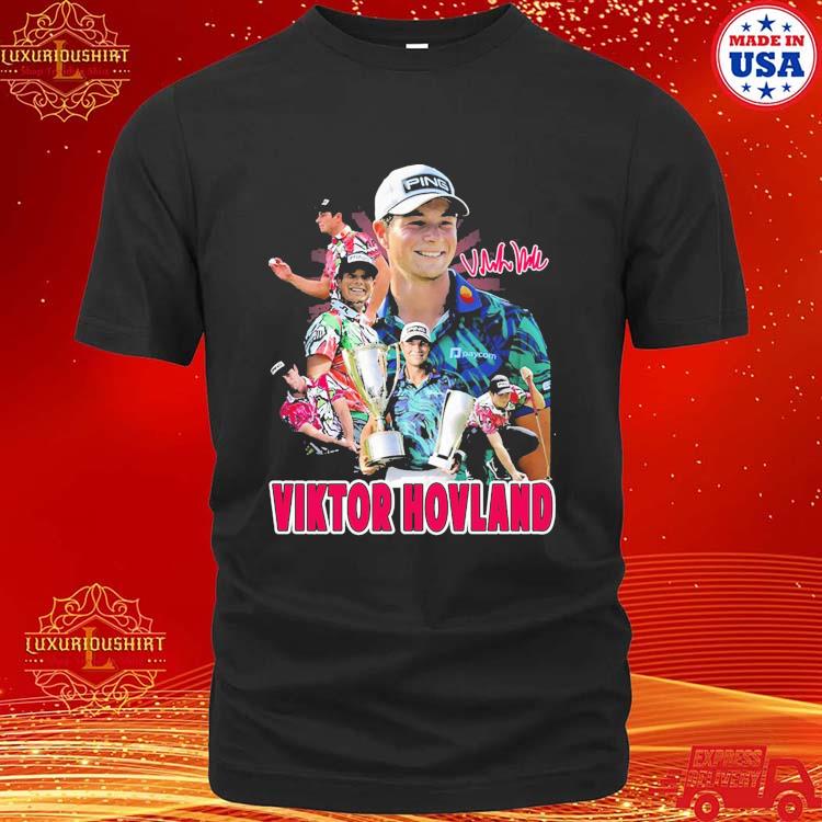 Official Limited Edition 2023 Viktor Hovland Signature Shirt