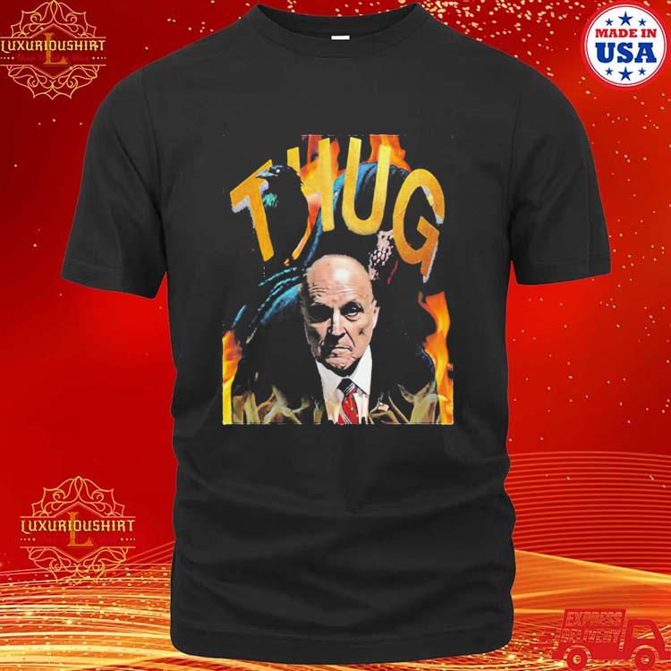 Official Rudy Giuliani Mugshot Thug T-Shirt