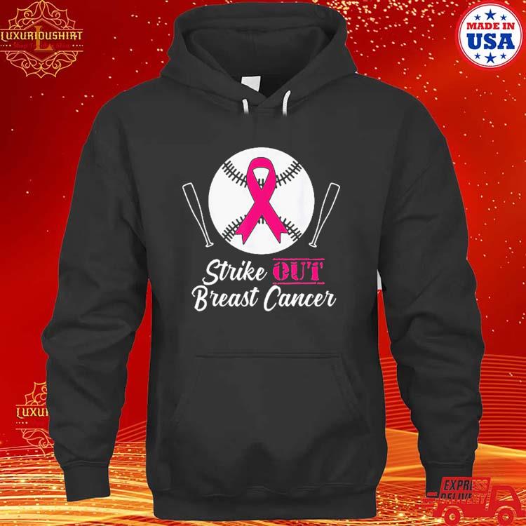 Official Strike Out Breast Cancer T-Shirt hoodie