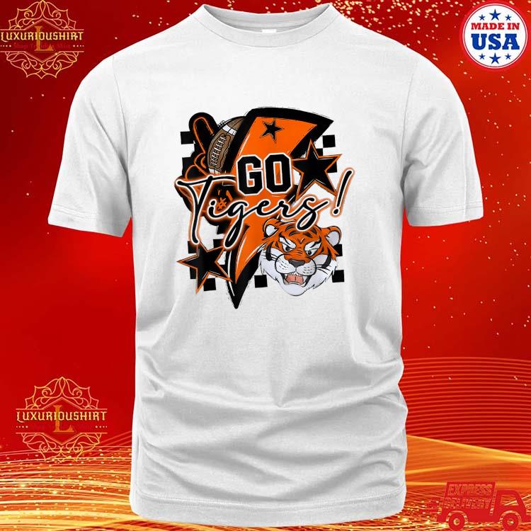 Tigers Sports Shirts School Spirit Shirt Team Spirit Shirts 