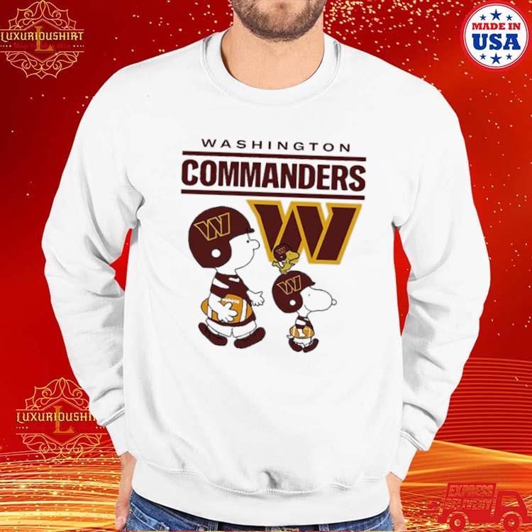 Washington Commanders Snoopy Charlie Brown Shirt