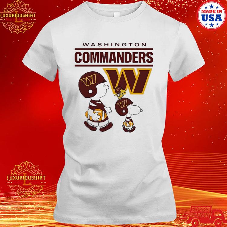 Washington Commanders Snoopy Charlie Brown Shirt