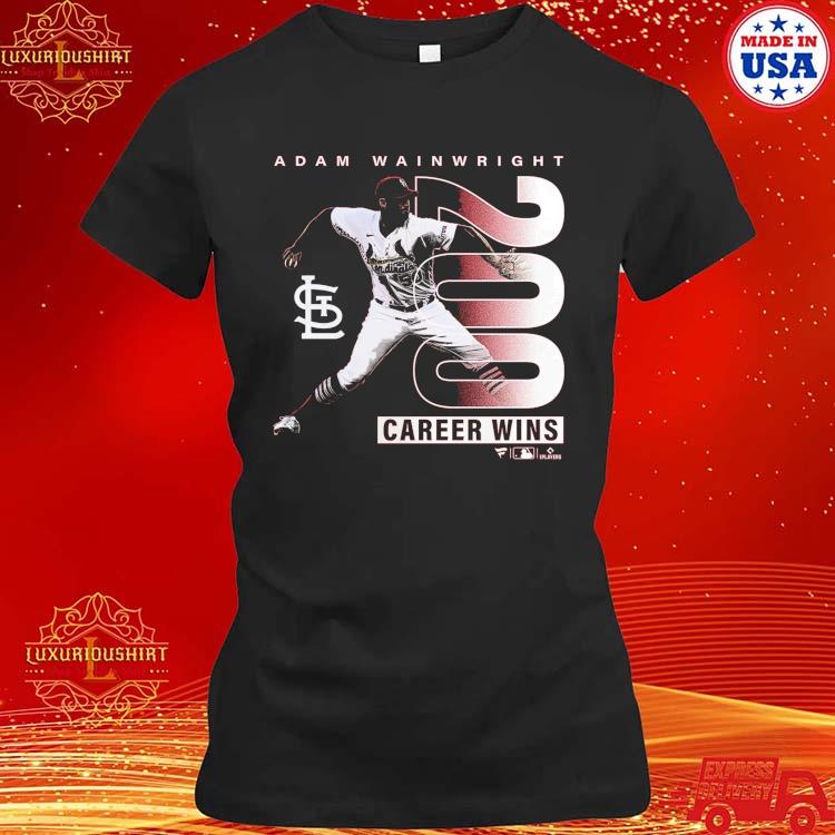 Adam Wainwright St Louis Cardinals Fanatics Branded 200th Career Win T Shirt