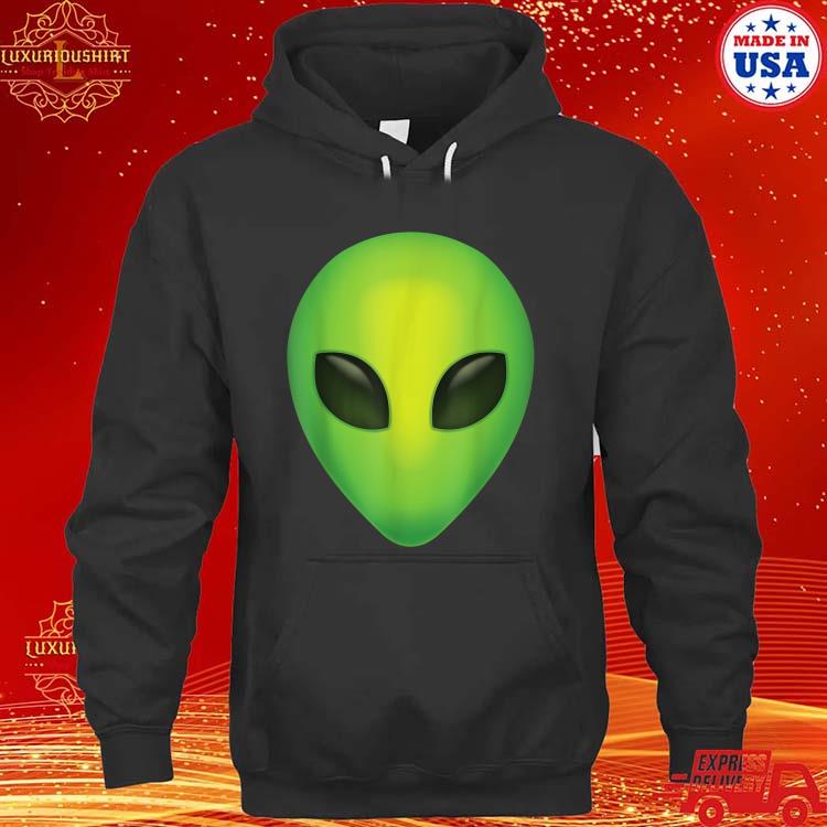 Official Alien Head Colorful Alien T-s hoodie