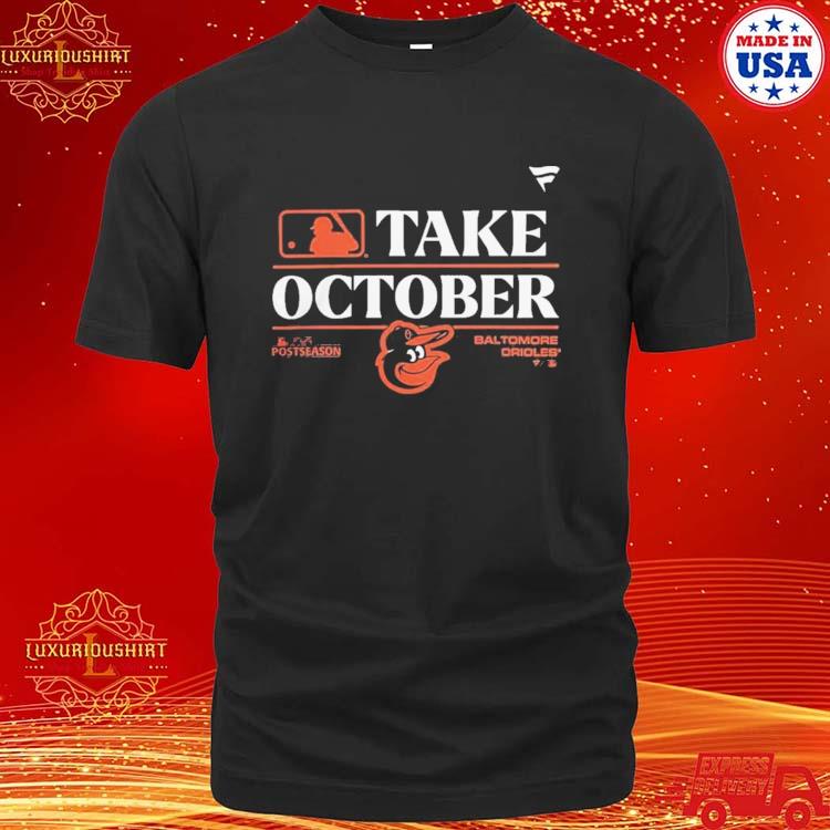 baltimore orioles orange 2023 postseason locker room shirt, hoodie,  sweater, long sleeve and tank top
