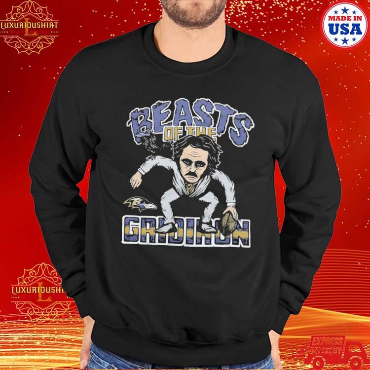 Baltimore Ravens Beasts Of The Gridiron T-shirt,Sweater, Hoodie, And Long  Sleeved, Ladies, Tank Top