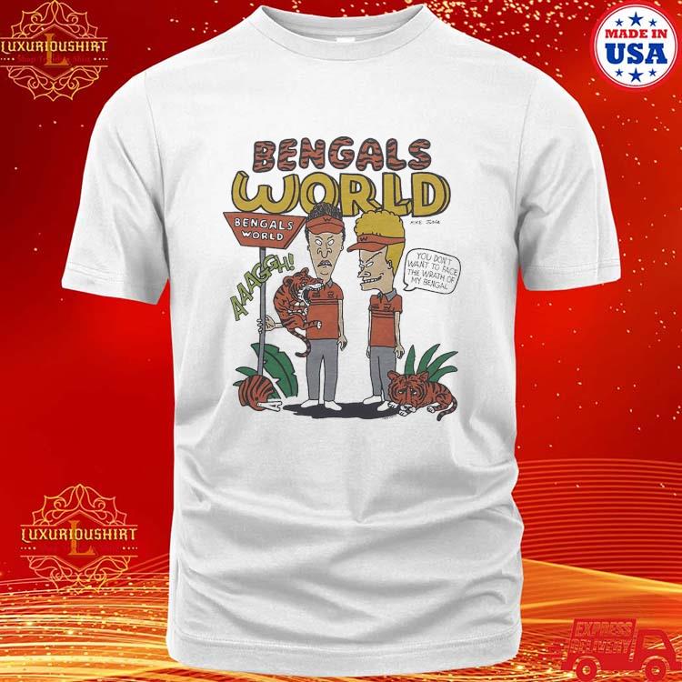 Cincinnati Bengals Beavis And Butthead Bengals World shirt, hoodie,  sweater, long sleeve and tank top