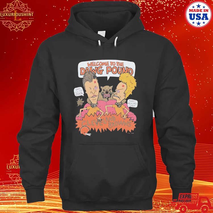 Beavis And Butthead X Cleveland Browns Dawg Pound shirt, hoodie, sweater,  long sleeve and tank top