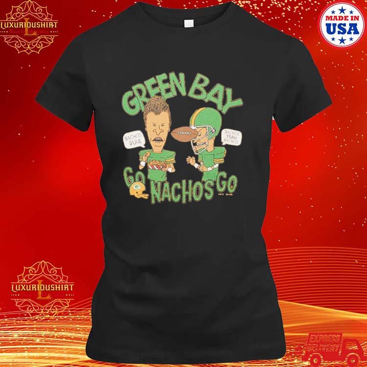 Beavis And Butthead X Green Bay Packers Nachos Shirt