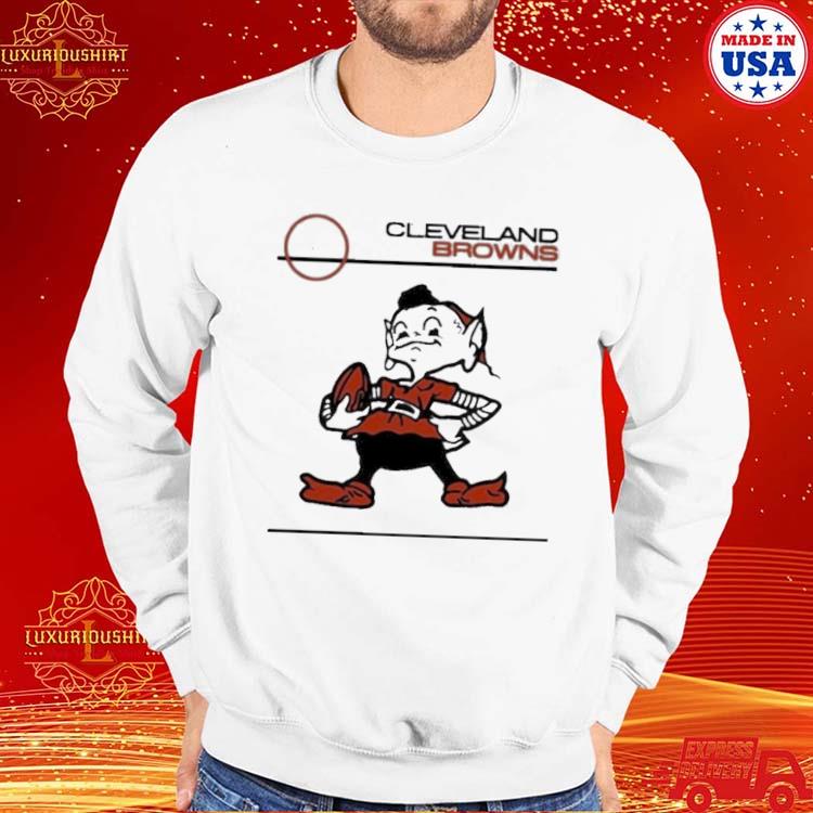 Official cleveland Browns Brownie Elf Logo T Shirts, hoodie, tank top,  sweater and long sleeve t-shirt