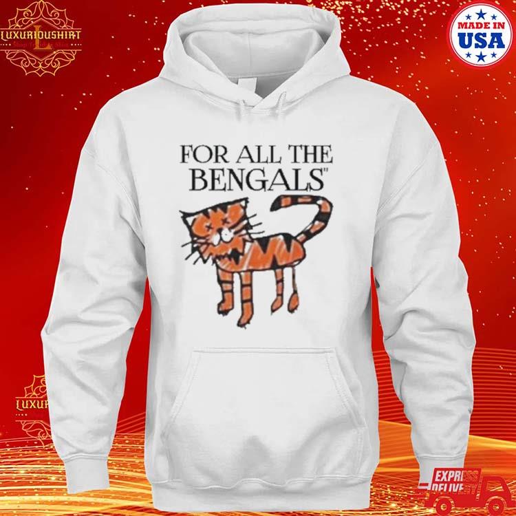 For All The Bengals Tiger Official Hoodie