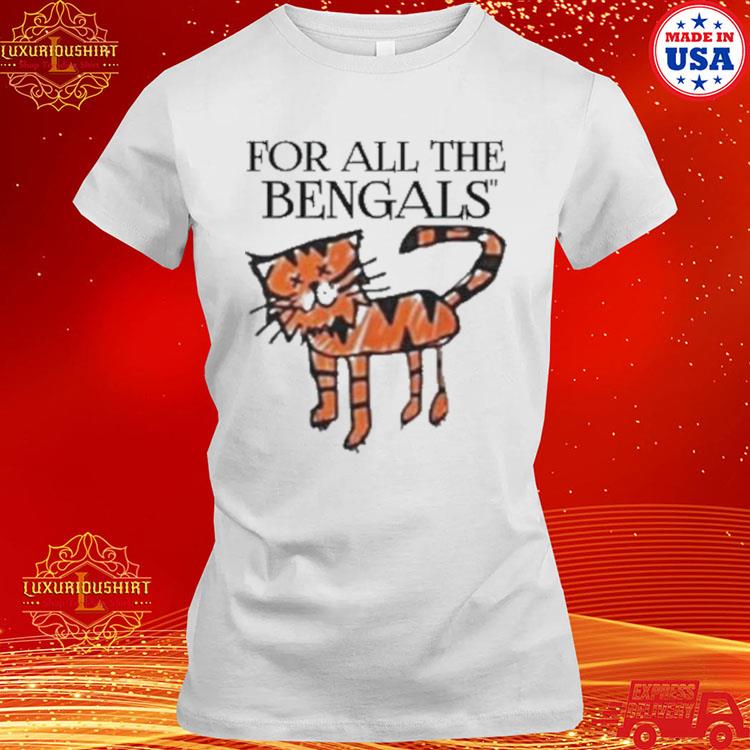 Official for All The Bengals Tiger shirt, hoodie, sweatshirt for