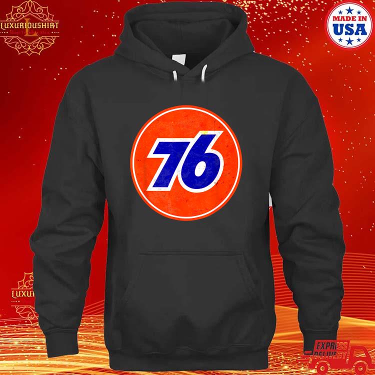 Official Gas Station Union 76 Motor Oil Car Bikes Garage T-Shirt hoodie