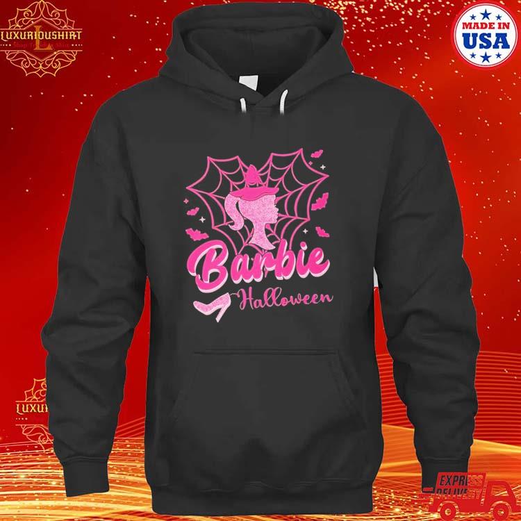 Official Ghost Face Barbie Halloween T-s hoodie