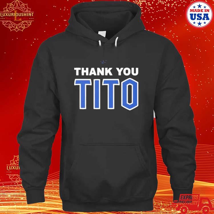 Thank You Tito Cleveland Guardians Shirt - Shibtee Clothing