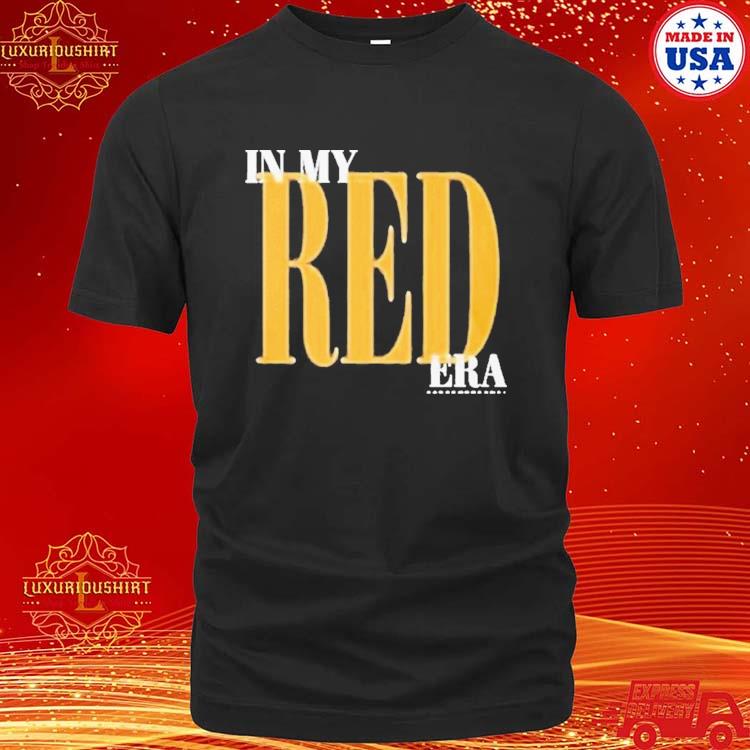 Official In My Red Era Charlie Hustle Clothing Co T-shirt