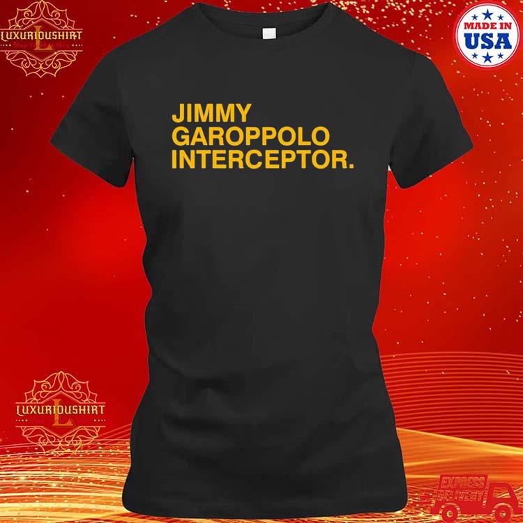 Official Jimmy Garoppolo Interceptor Shirt, hoodie, sweater, long sleeve  and tank top