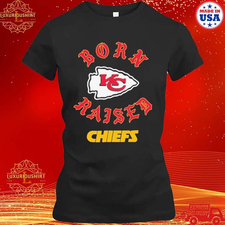 Kansas city Chiefs born x raised shirt, hoodie, sweater, long