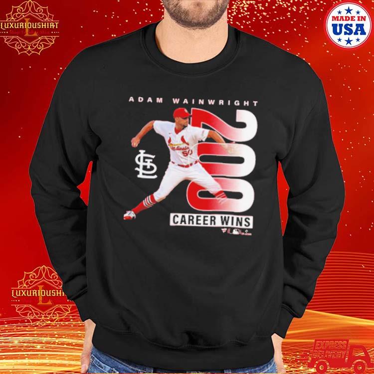 Adam Wainwright St Louis Cardinals Fanatics Branded 200th Career Win T-Shirt,  hoodie, sweater, long sleeve and tank top