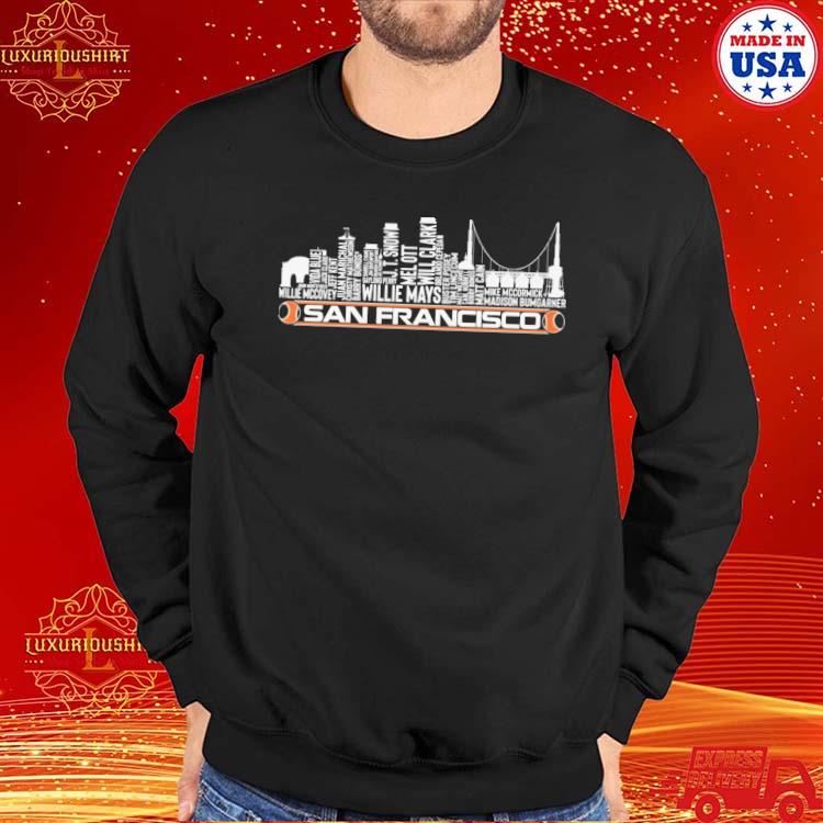 Official san Francisco Giants 2023 Season Team Players Names In City Shirt,  hoodie, sweater, long sleeve and tank top