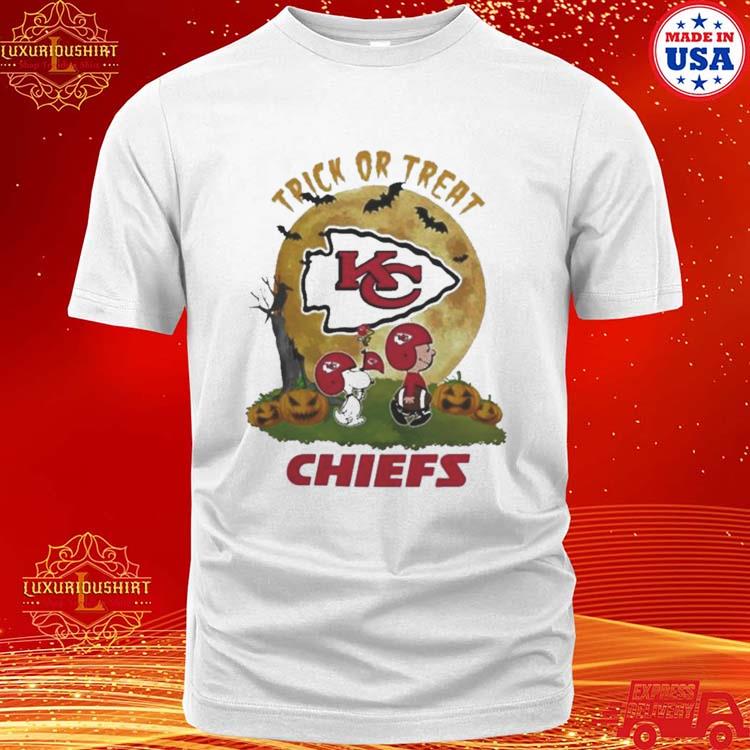 Trick Or Treat Snoopy Teams Kansas City Chiefs Halloween shirt