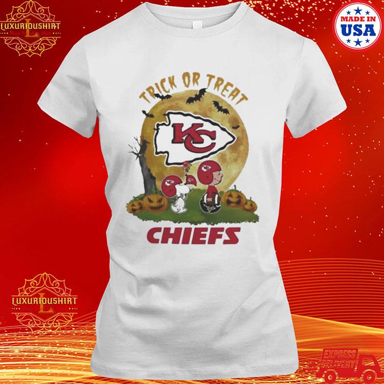 Trick Or Treat Snoopy Teams Kansas City Chiefs Halloween shirt