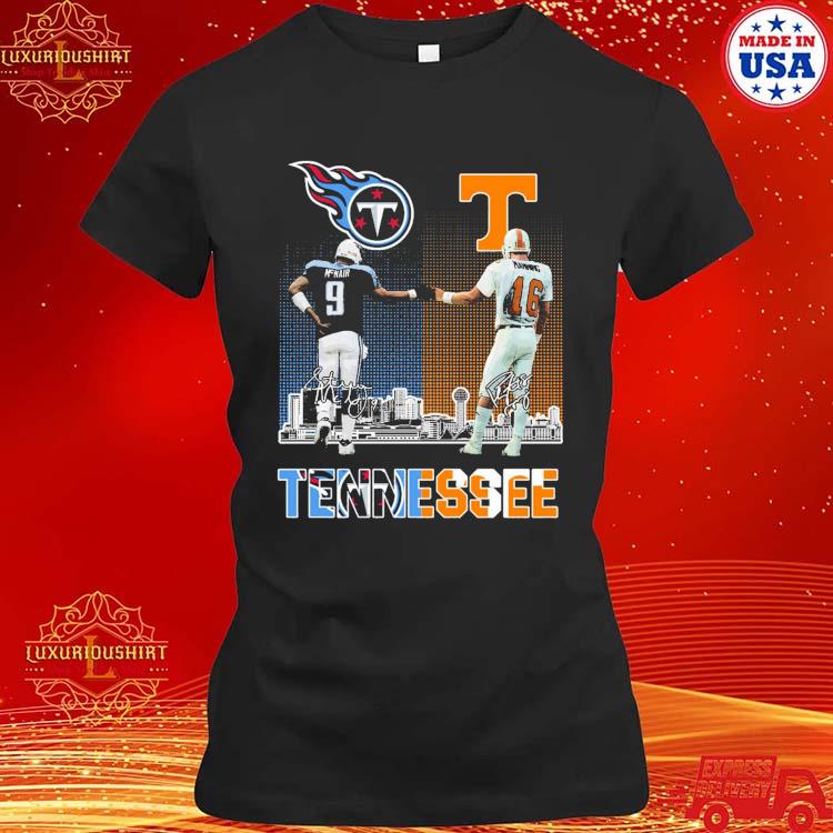 Official tennessee Titans And Volunteers City Champion T Shirt