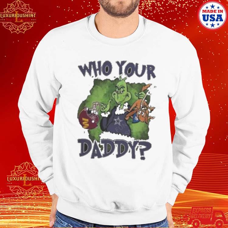 Official The Grinch Washington Commanders Dallas Cowboys Philadelphia Eagles  Shirt, hoodie, sweater, long sleeve and tank top