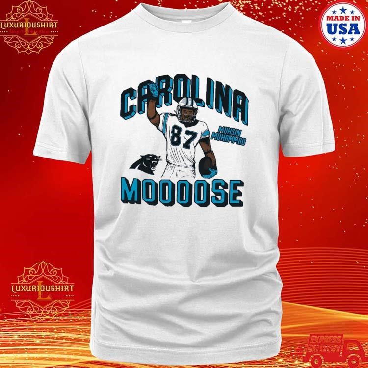 Official Carolina Panthers Muhsin Muhammad Moooose Legendary Player T-shirt