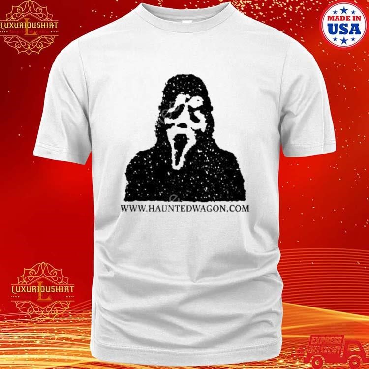 Official Ghostface Haunted Wagon Shirt