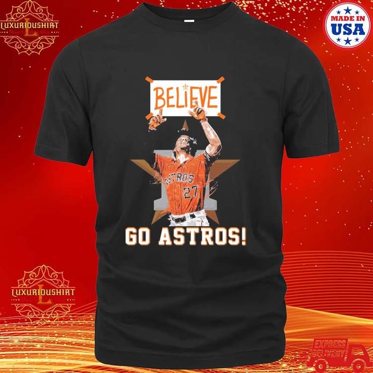 Jose Altuve 27 Houston Jersey Official T-Shirt - ReviewsTees