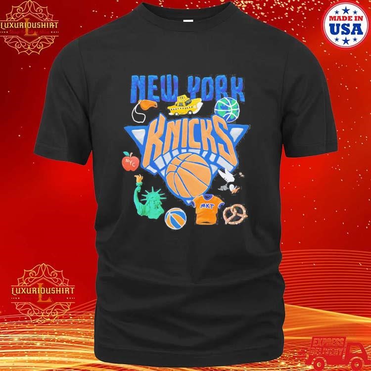 Official New York Knicks Nba X Market Claymation Shirt