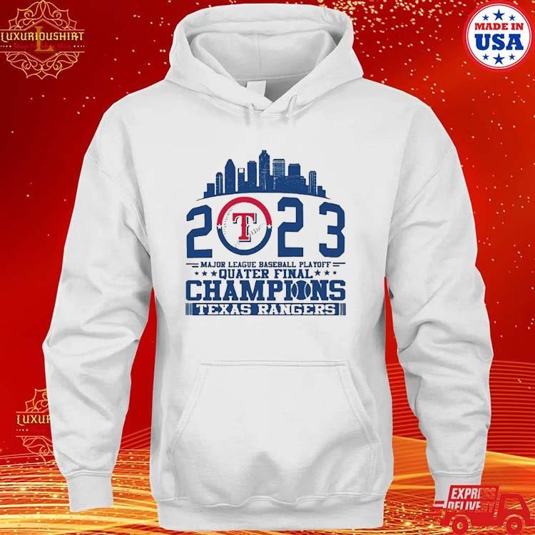 Texas Rangers 2023 Major League baseball playoff champions shirt, hoodie,  sweater, long sleeve and tank top