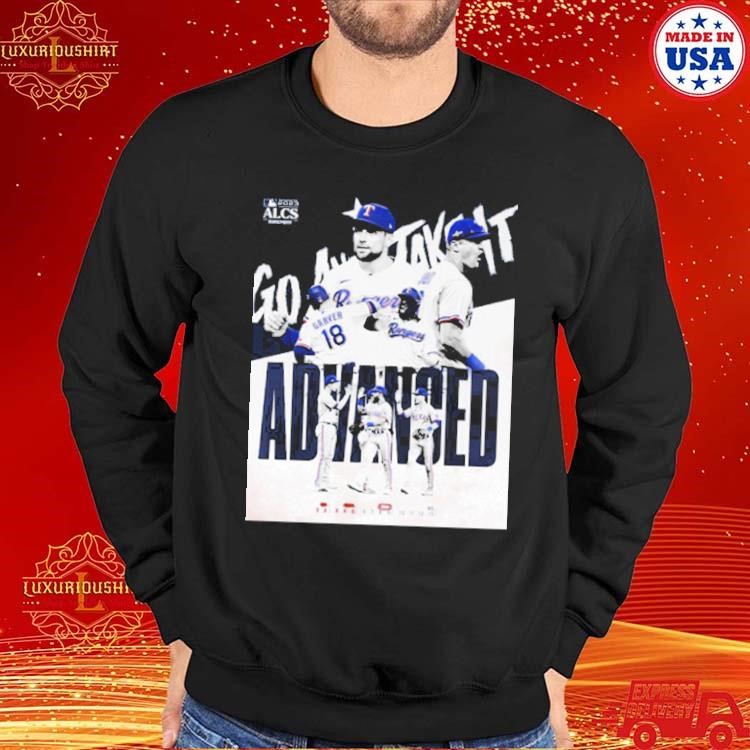 Official Texas rangers alcs here we come T-shirt, hoodie, sweater, long  sleeve and tank top