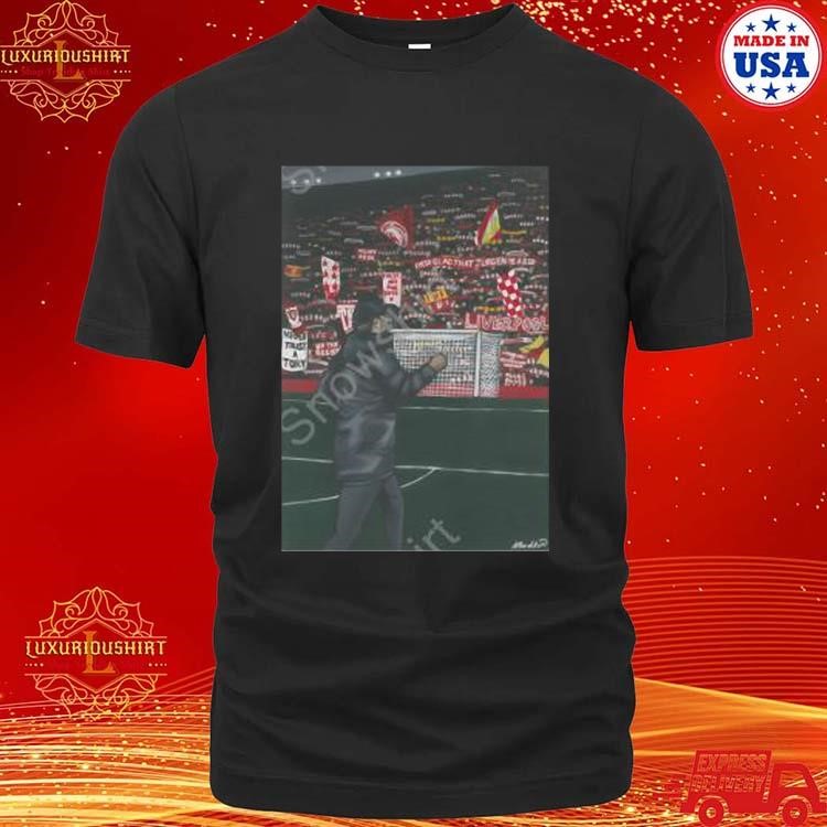 Official The Anfield Wrap Football Miracles Jürgen Klopp Shirt