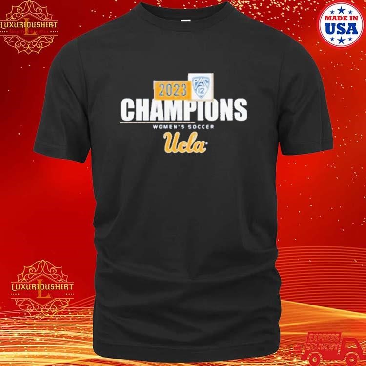 Official UCLA Bruins 2023 Pac-12 Women’s Soccer Regular Season Champions Shirt
