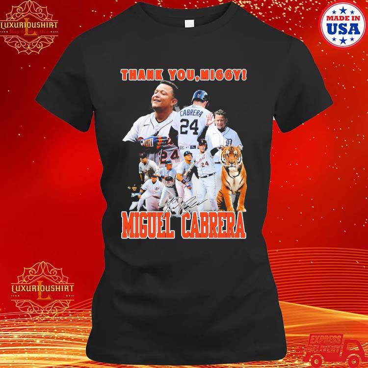 Official Miguel Cabrera 24 Signatures Detroit Tigers Signature T-Shirt,  hoodie, sweater, long sleeve and tank top