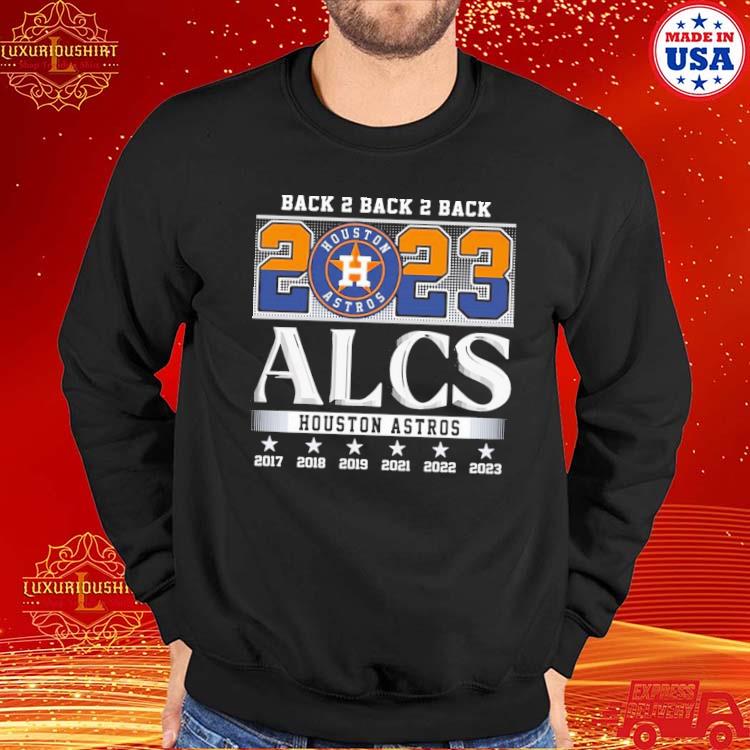 Quality Back 2 Back 2 Back Houston Astros ALCS Winner Unisex T-Shirt -  Roostershirt