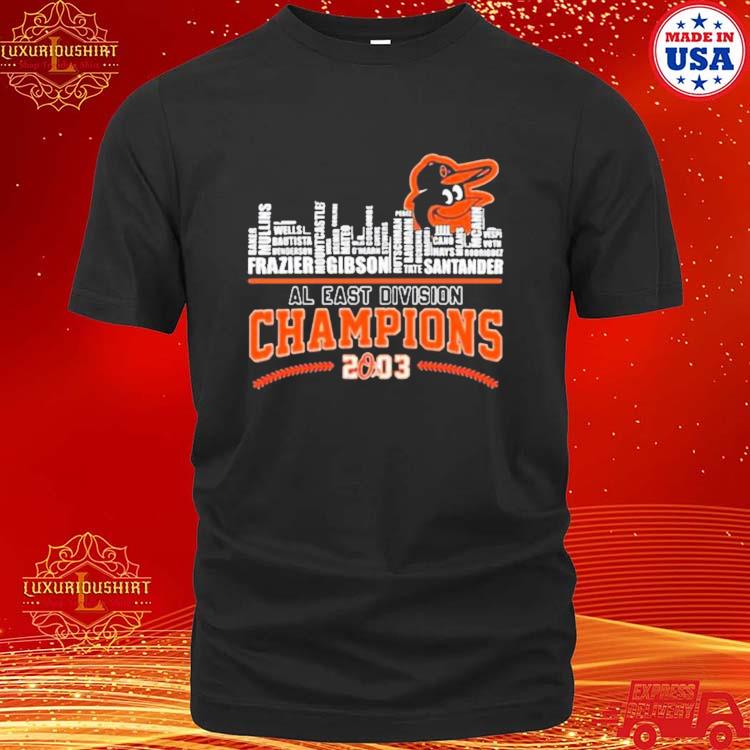 Official Baltimore Orioles 2023 AL East Division Champions Locker Room