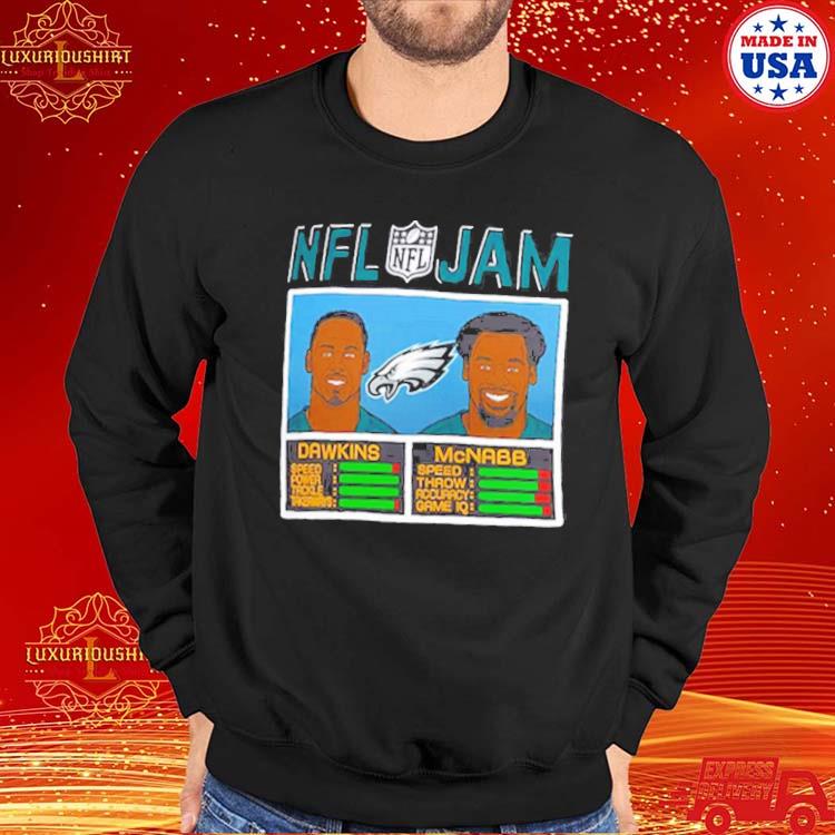 Official brian Dawkins And Donovan McNabb Philadelphia Eagles NFL Retired  Jam Tri-Blend T-Shirts, hoodie, tank top, sweater and long sleeve t-shirt