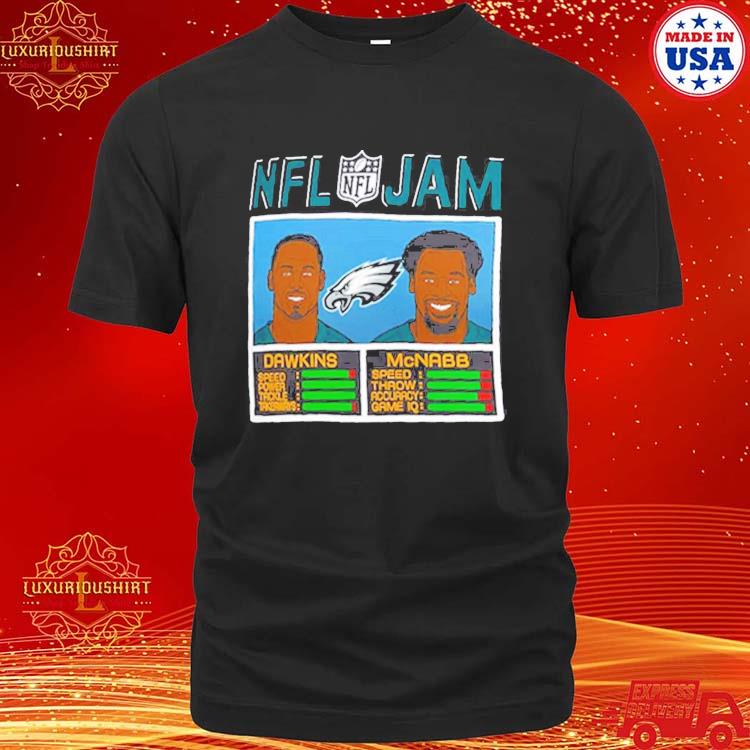 Brian Dawkins And Donovan McNabb Philadelphia Eagles NFL Retired Jam  Tri-Blend T-Shirts, hoodie, sweater, long sleeve and tank top