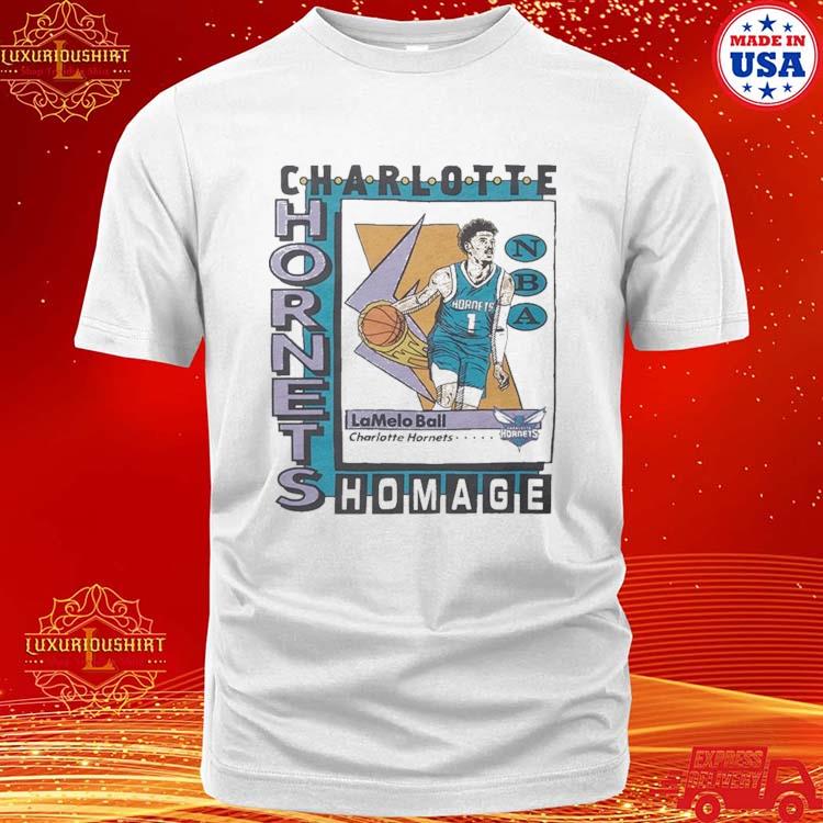 Charlotte hornets trading card lamelo ball shirt, hoodie, sweater, long  sleeve and tank top