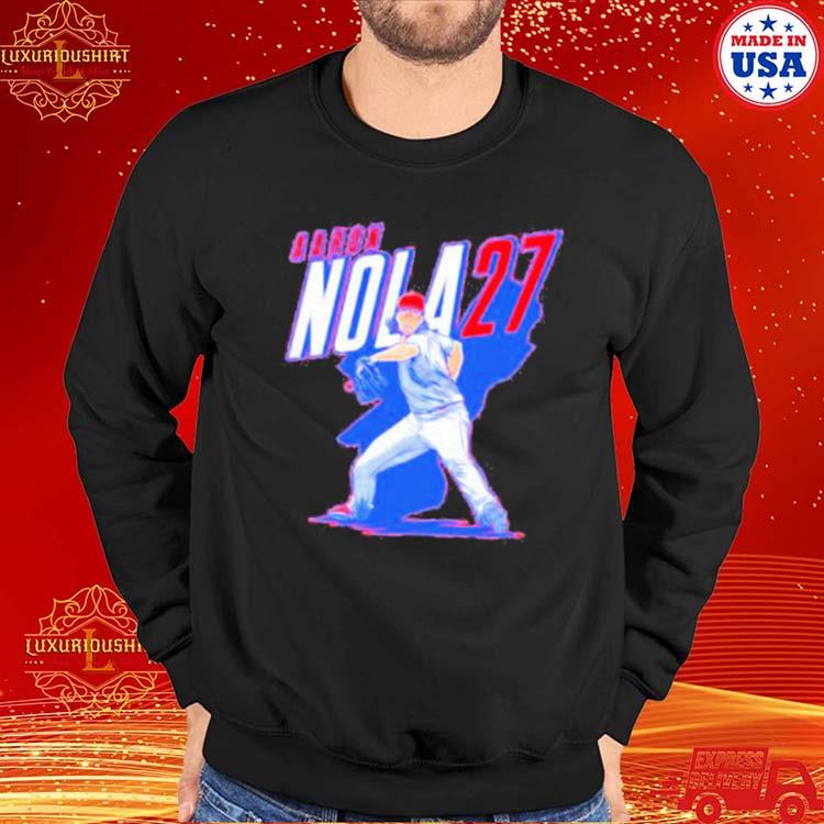 Intheclutch Shop Aaron Nola Name And Number MLBPA Shirt - hoodie, t-shirt,  tank top, sweater and long sleeve t-shirt