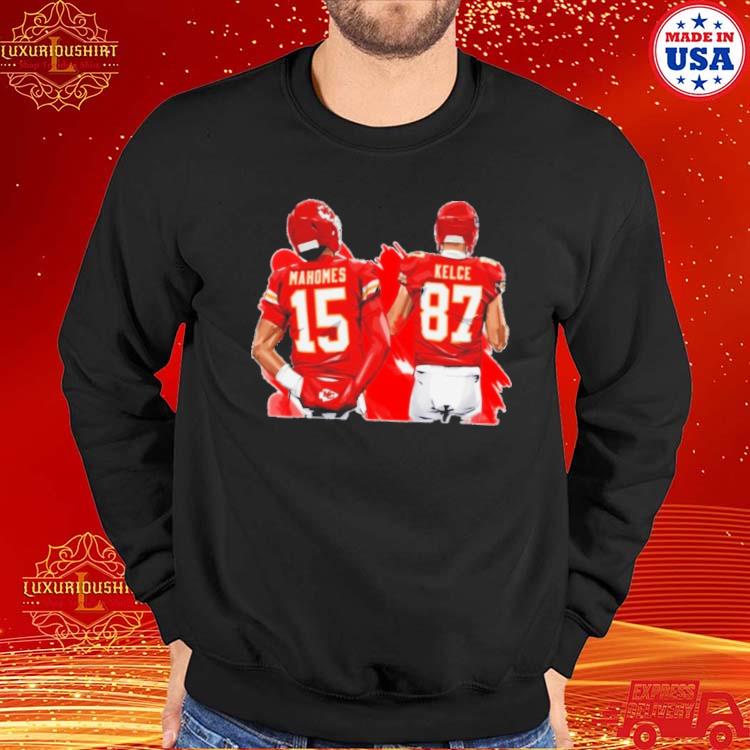 Mahomes Shirt Mahomes To Kelce 15x87 Kansas City Chiefs Gift