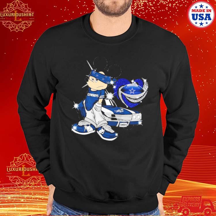 Dallas Cowboys Gangster Mickey Mouse Shirt – Lesgusa