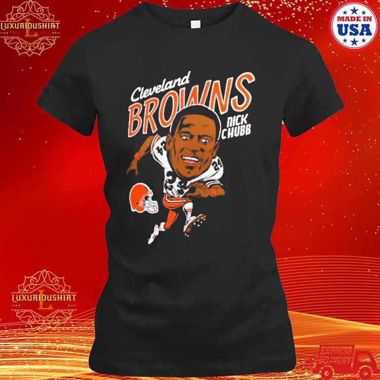 Cleveland Browns Nick Chubb Homage Caricature Player Shirt, hoodie